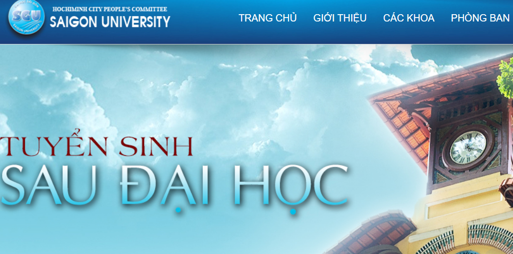西贡大学sg.edu.vn自定义用户名