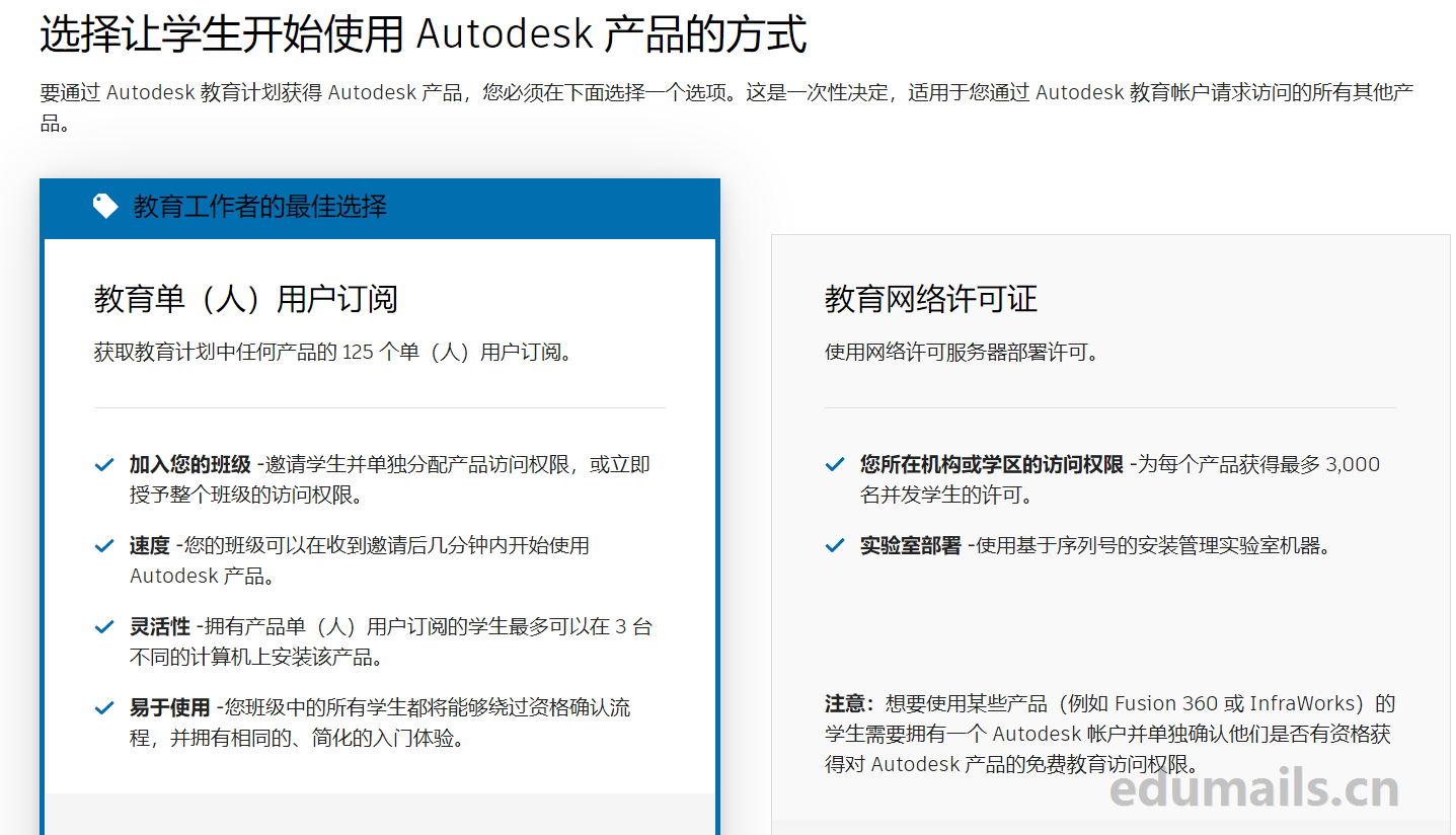 Autodesk全家桶系列教师资格账号