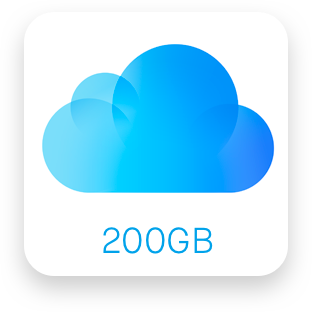 苹果iCloud教育版200GB云盘单账号